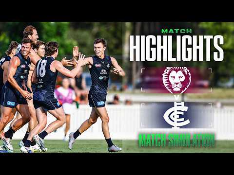 Brisbane Lions v Carlton Highlights | Match Simulation, 2026 | AFL