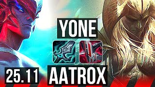 Download lagu YONE vs AATROX (TOP) | KR Master | 25.11 mp3