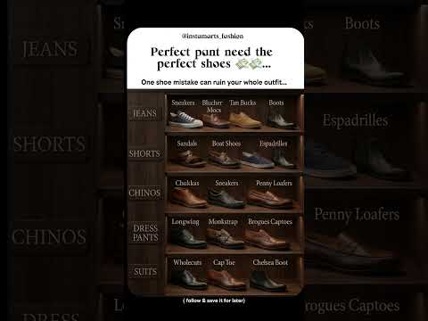 Perfect Pants Need the Perfect Shoes | Men’s Style Rule You Must Know