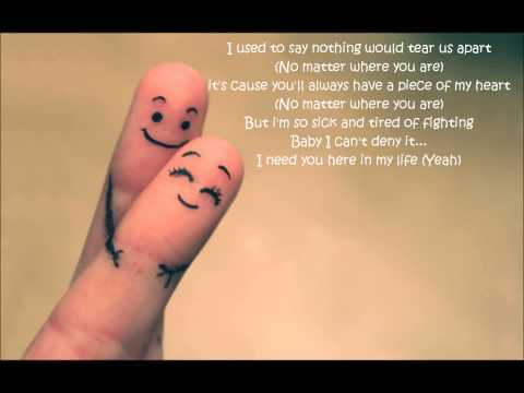 Claude Kelly-You And I (Lyrics)