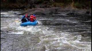 preview picture of video 'Menominee River Wisconsin White Water Rafting'