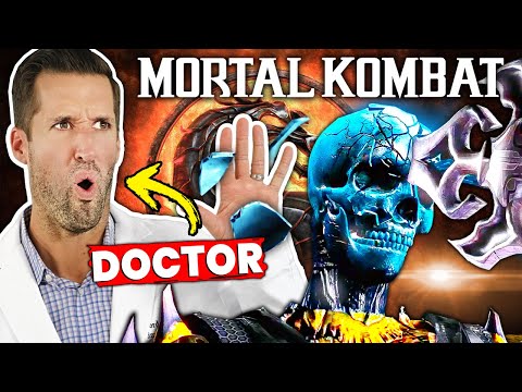 ER Doctor REACTS to Mortal Kombat X X-Ray Attacks