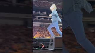 Mick Jagger The Rolling Stones running the catwalk Las Vegas #moveslikejagger #rollingstones #live