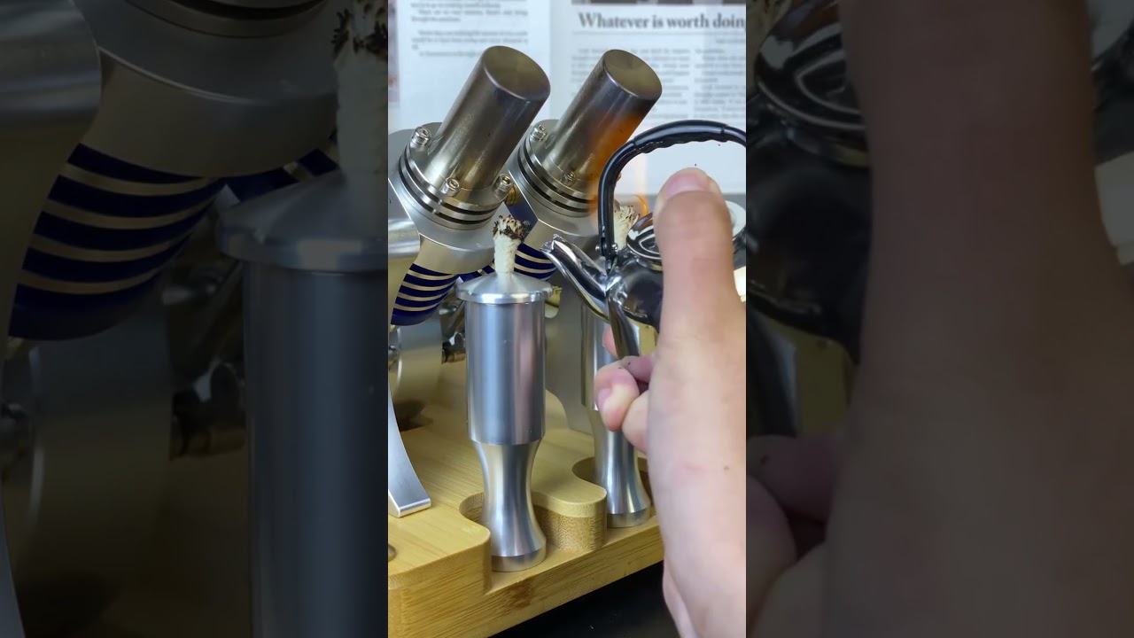 ENGINEKITOR Stirling Four-Cylinder Engine Generator For Scientific Experiments And Education