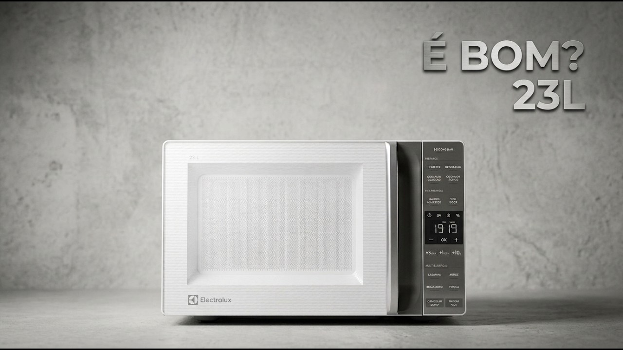 Miniatura da avaliação em vídeo de Micro-ondas Electrolux ME23S 23L Inox