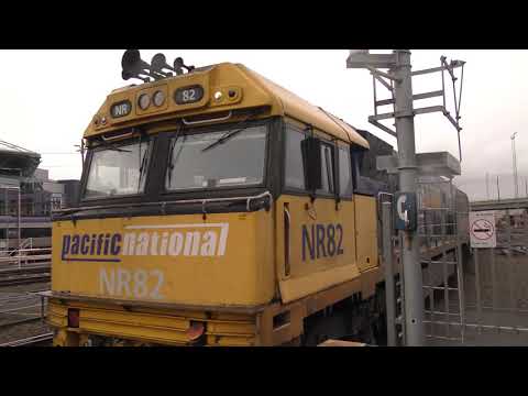 NR82 on Overland at Southern Cross