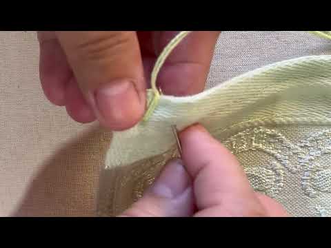 Ponto Caseado com Agulha de Mão! #superdica