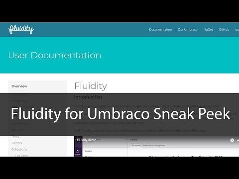 Fluidity First Look for Umbraco