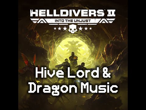 Accurate Hive Lord & Dragonroach Fight Music | Hive World Combat Theme | Helldivers 2 OST