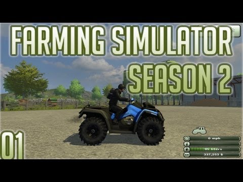 Farming Simulator 2013 w/ Docm77 Season 2:  #1 - LIZARD ATV