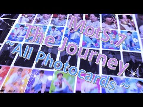 ✨ BTS MotS:7 The Journey ✨- All Photocards Haul! 😱