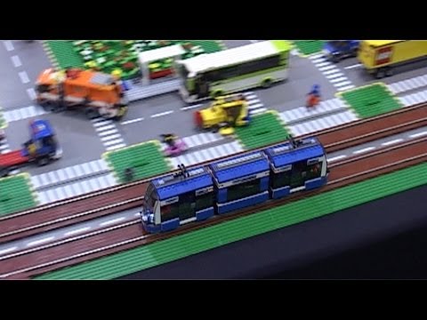 Lego 8404 City Public Transport Station tram