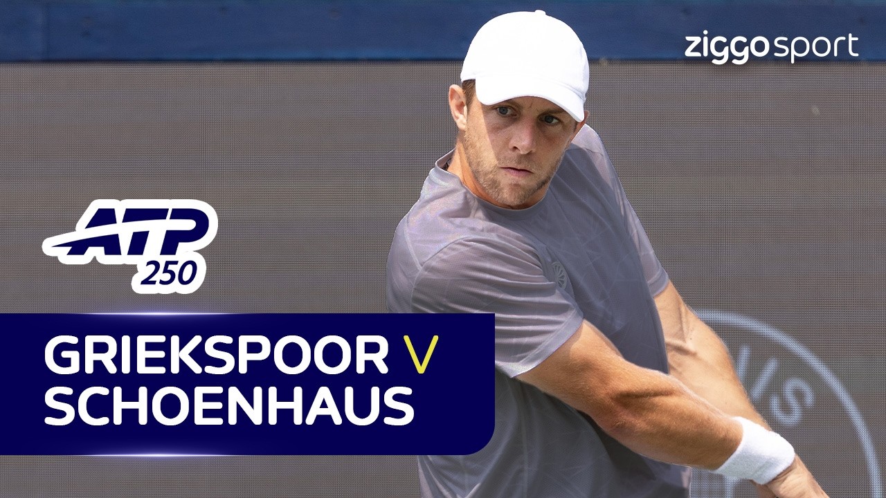ELKE SET IS ONGEKEND SPANNEND IN BRUSSEL!! 😱😱 | Griekspoor vs Schoenhaus | ATP World Tour 250