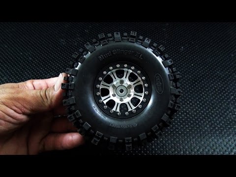 RC4WD 1.9 RACE LINE WHEELS & 1.9 MUDSLINGER TIRES