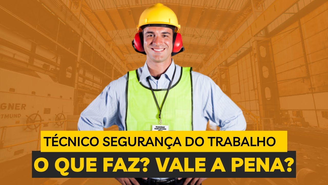 Técnico em Segurança do Trabalho o que faz? Vale a pena? Qual o salário? MOSTREI TUDO nesse vídeo!