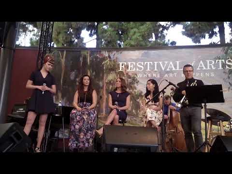 Lia Booth performs Bewitched Bothered and Bewildered live at the Festival of Arts