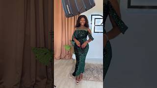 Chocolate African Lady with Lace Dress #africanfashion #wedding #fashion #africanclothing #music