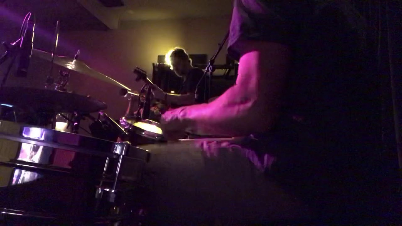 Playing a drum solo thumbnail