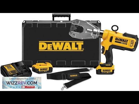DEWALT Cable Crimping Tool Dieless (DCE350M2) Review