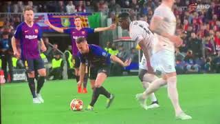 Pogba plays rough game