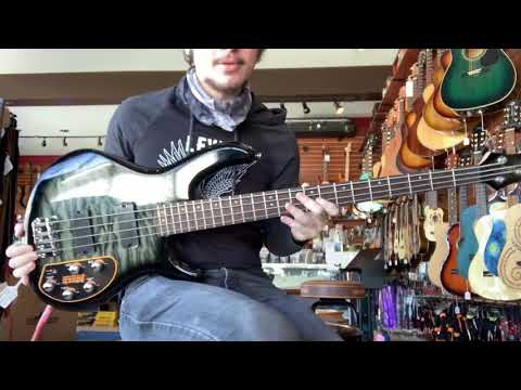 Cort Action DLX Plus 4-String Electric Bass (Faded Grey Burst) image 21