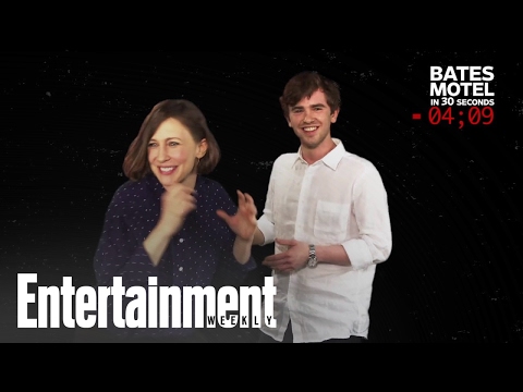 Bates Motel: Freddie Highmore Explains The Show In 30 Seconds | Entertainment Weekly