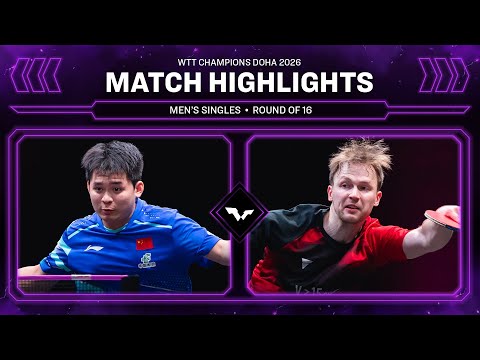 Lin Shidong vs Benedikt Duda | MS R16 | WTT Champions Doha 2026
