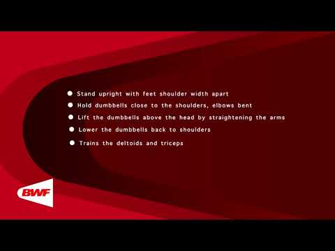 CE2M8V41 Free Weights - Shoulder Press