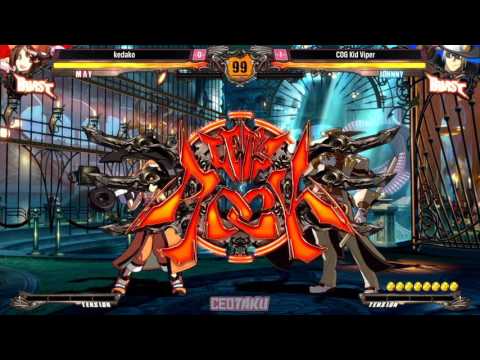 CEOtaku 2016 Guilty Gear Xrd Revelator Top 8 けだこ(kedako) vs Kid Viper