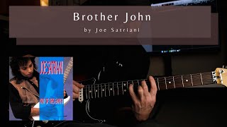 BROTHER JOHN by Joe Satriani | How to play :: Guitar Lesson :: Tutorial