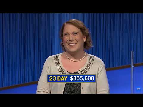 Amy Schneider's 23rd Win