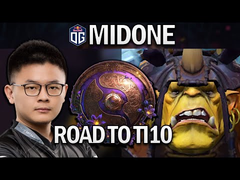 OG.MIDONE ALCHEMIST - ROAD TO TI10 - DOTA 2 7.27 GAMEPLAY