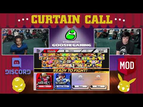 Curtain Call Top 48: Nom (Sheik) vs Dark Wizzy (Mario)