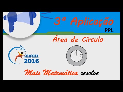 ENEM 2016 - 3ª Aplicação - Área de Círculo - No projeto de arborização de uma praça está prevista a