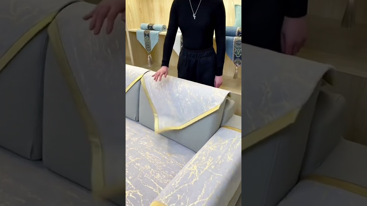 sofa cushion, anti-slip and wear-resistant one-piece chaise longue #shorts