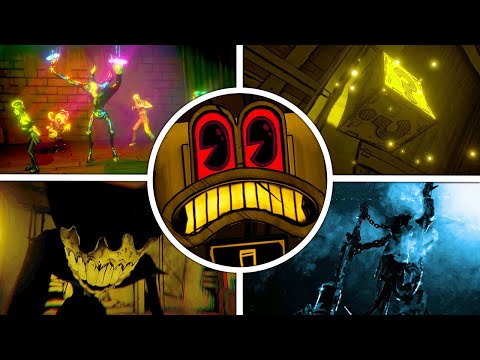 Bendy Secrets of the Machine 🌈 All Secrets + All Easter Eggs