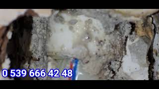 Termal Kamera ve Dinleme Cihazı ile Kırmadan Su Kaçak Tespiti Ankara Mamak / Ank