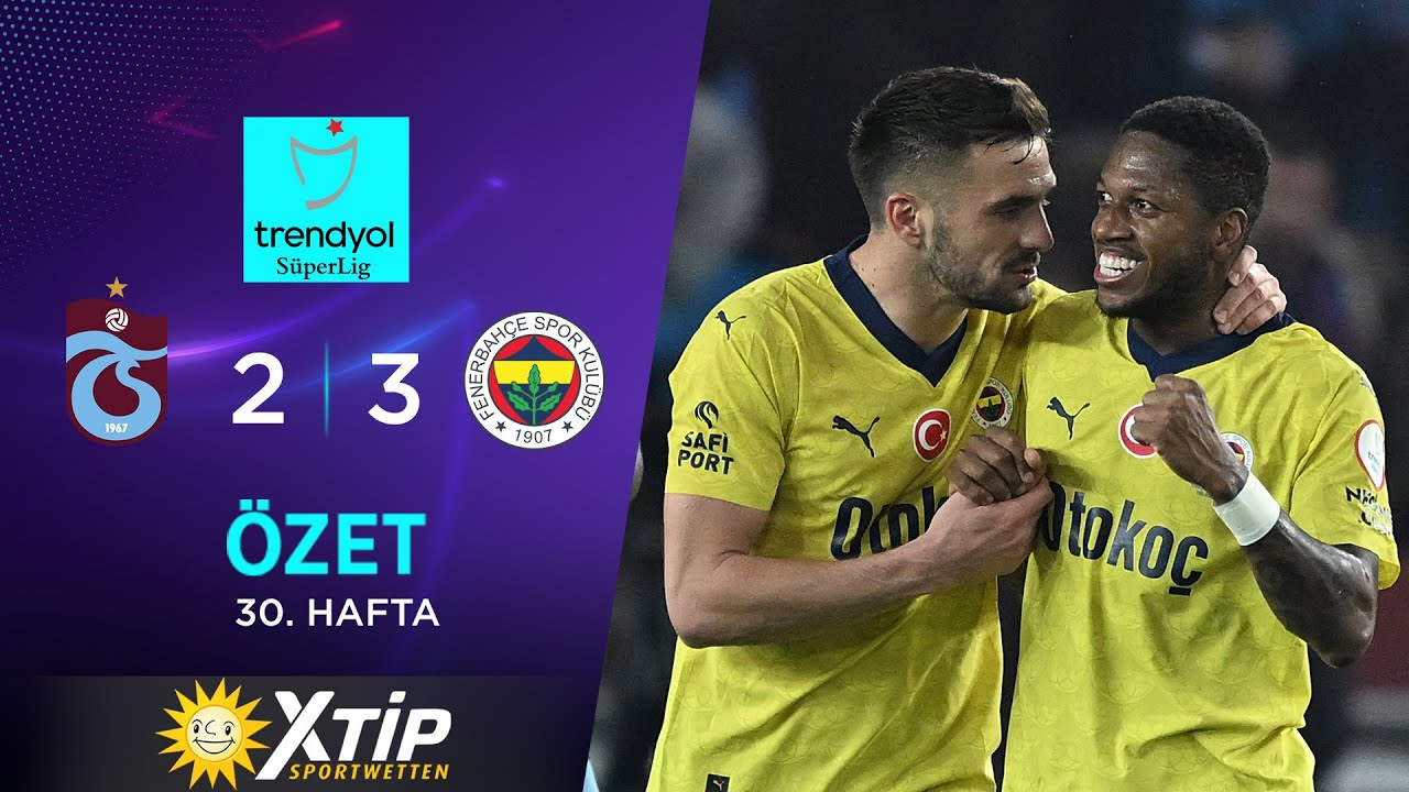 Trabzonspor vs Fenerbahçe highlights