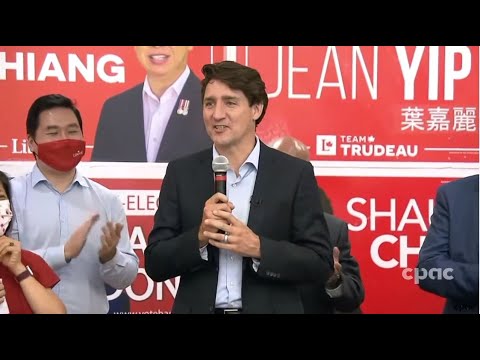 Justin Trudeau campaigns in Richmond Hill, Ont. – September 17, 2021