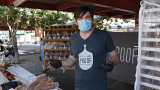 Selling Local Sourdough Bread at the Downtown Market | Proof Bread