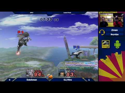 SPC7 Losers Finals: CL|Vitro (Marth) vs Dutchman (Charizard)