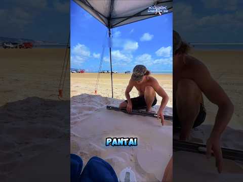 Suaminya Gak Tak Tahan Liat Pasir Berantakan‼️🤣