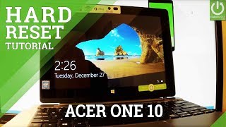 ACER One 10 Hard Reset / Remove Password / Reinstall Windows