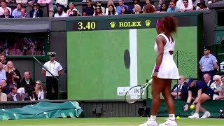 Serena Williams - Successful Hawk Eye Challenges | SERENA WILLIAMS FANS