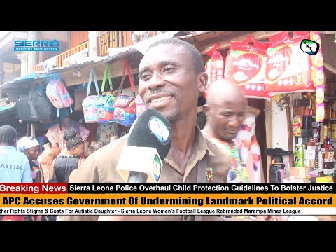 Talk To The Camera - Operation Push Back, Tombo Market - Sierra Leone