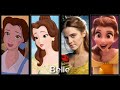 Belle Evolution In Movies Shows Beauty And The Beast