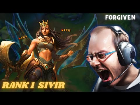 Ο FORGIVEN Πρέπει να  ΣΤΑΜΑΤΗΣΕΙ | Rank 1 Sivir World by Far | Best adc - Forg1ven