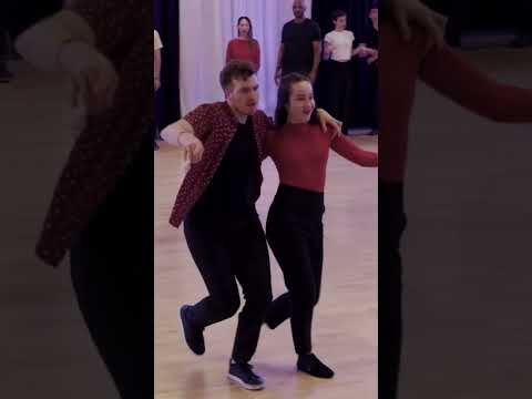 1st Place🥇w/ a total stranger 😍  #westcoastswing #improv #dance #competition #wcs