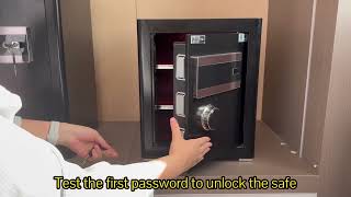 Home Safe China Manufacturer | First-Time Opening & Password Setup Guide