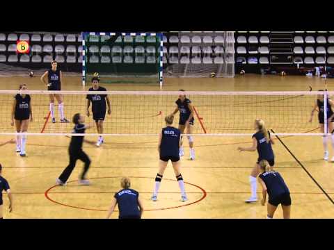 Nederlandse volleybaldames bereiden zich tegen Turkije voor op EK